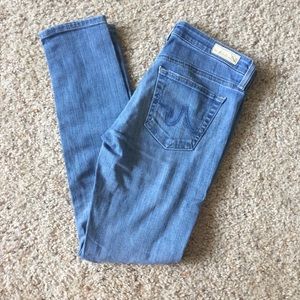 AG denim stevia ankle.